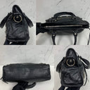 Balenciaga Black Leather Le City Small Shoulder