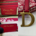 Dior Red Canvas Saddle One Shoulder, photo 4