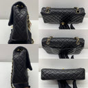 Chanel Lambskin Valentine East West Black