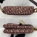 Dior Red Saddle Oblique Medium Shoulder