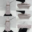 Chanel Purple Matelasse Vanity With Chain