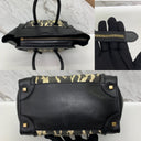Céline Luggage Mini Old Logo Canvas Leather