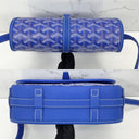 Goyard Blue Belvedere 3Pm Shoulder Bag