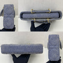 Dior Blue Lady Mini Denim D-joy