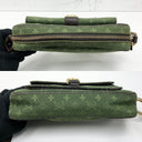 Louis Vuitton Monomini / Idylle M92418 Green Canvas Juliette MM Shoulder BAG