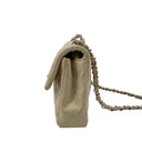 Chanel Beige Lambskin Single Flap Chain Shoulder, photo 4