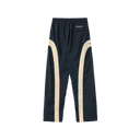 Pantaloni cu panou contrastant din nylon ripstop Summit Games Albastru Maritim/Cannoli Crem