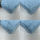Chanel Blue Matelasse Chain Shoulder Vanity GHW