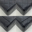 Chanel Black Caviar Skin Vanity Chain Shoulder No.32 W/card