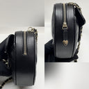 Chanel Black Matelasse Lambskin Heart Chain Shoulder SHW