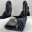 Dior SLG Oblique Saddle Trifold Compact Wallet