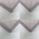 Chanel Purple Matelasse Vanity With Chain