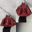 Dior Detective Hand Boston SHW Red