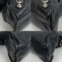 Balenciaga Black Leather Le City Small Shoulder