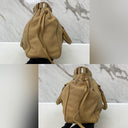 Miu Miu Vitello Lux Light Brown