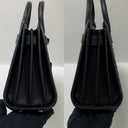 Saint Laurent Sac de Jour Nano Tweed Black/Ivory With Lock and Keys, photo 5
