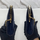 Dior Trotter Vintage Blue Clutch (with Removable 3Rd Party Strap) No Date Code