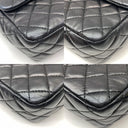Chanel Lambskin Valentine East West Black