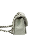 Chanel White Lambskin Chain Around Chain Shoulder, photo 5