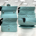 Chanel Medium Classic Flap Blue Lambskin (2019)