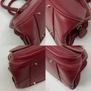 Dior Detective Hand Boston SHW Red