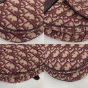Dior Red Saddle Oblique Medium Shoulder