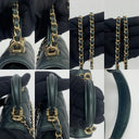 Chanel Green Mini Matelasse Lambskin Green With Mirror