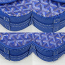 Goyard Blue Belvedere 3Pm Shoulder Bag