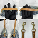 Louis Vuitton Blue Denim Monogram Pleaty Mini
