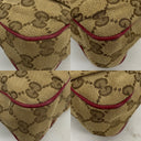 Gucci Red GG Heart GG Charm One Shoulder Pouch, photo 6