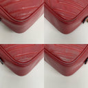 Gucci Red Marmont 447632 Camera Chain Shoulder