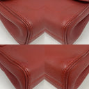 Louis Vuitton Red Leather Empreinte Saint Germain PM Shoulder Bag