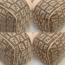 Fendi Beige Zucca Canvas Mini Boston Hand, photo 6