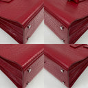 Saint Laurent Sac de Jour Croc Emboss Red, photo 6