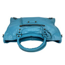 Balenciaga Blue Goatskin City Medium 115748.4470