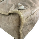 Balenciaga Brown Goatskin Giant City