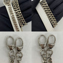 Dior Lady Mini White SHW (nylon Interior) Lambskin