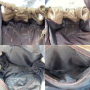 Loewe Gold Metallic Handbag Nappa Aire