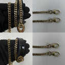 Dior Black Lady Mini Patent Flap Ver Shoulder