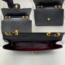 Chanel Black Classic Flap Vintage Maxi Lambskin Single Flap Chain One Shoulder, photo 7