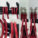 Saint Laurent Sac de Jour Croc Emboss Red, photo 7