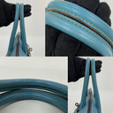 Hermès Blue Birkin 35 Clemence PHW □h No Clochette/lock/key