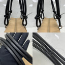 Chanel Beige/black Cambon Boston Shoulder