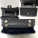 Chanel Lambskin Valentine East West Black