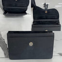 Dior Saddle Wallet On Chain Smooth Leather Black, photo 7