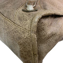 Balenciaga Brown Goatskin Giant City