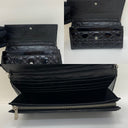 Dior Black Cannage Wallet On Chain Woc Patent, photo 8
