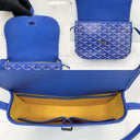 Goyard Blue Belvedere 3Pm Shoulder Bag