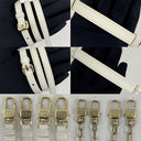Dior White Leather Cannage D-joy 3 Way Micro GHW Shoulder
