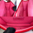 Chanel Micro Clutch With Chain In Red Quilted Jersey H52laux2, photo 8